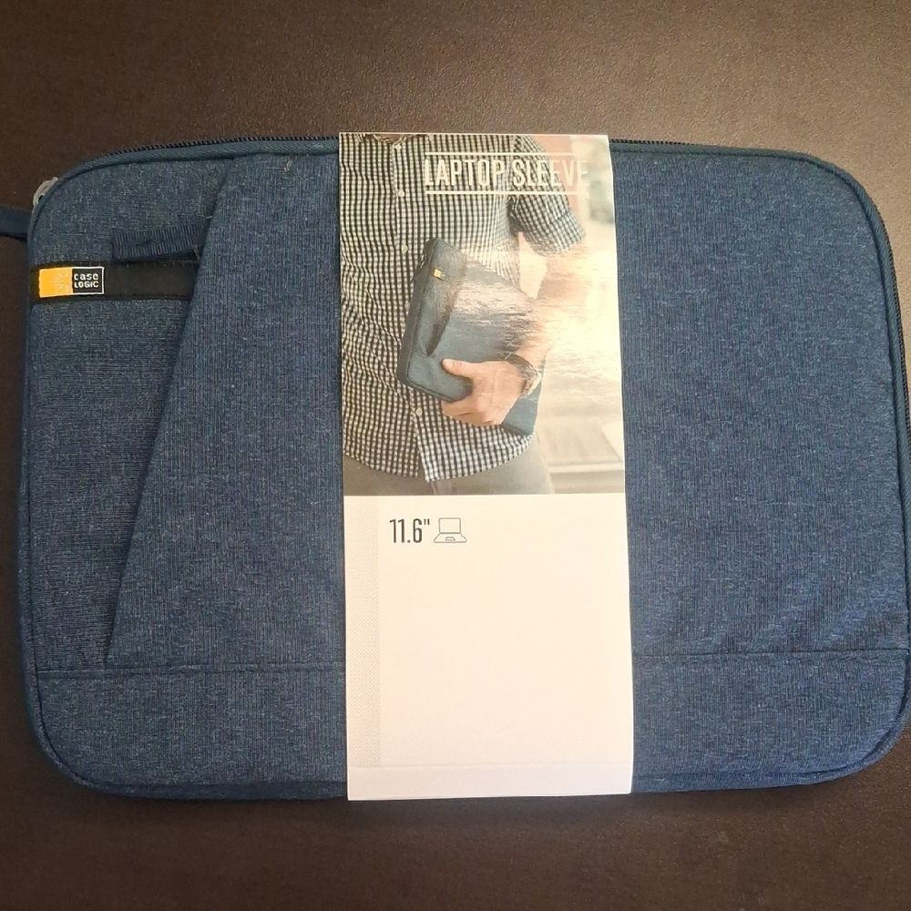 Case Logic Blue Laptop Sleeve 11.6" - new